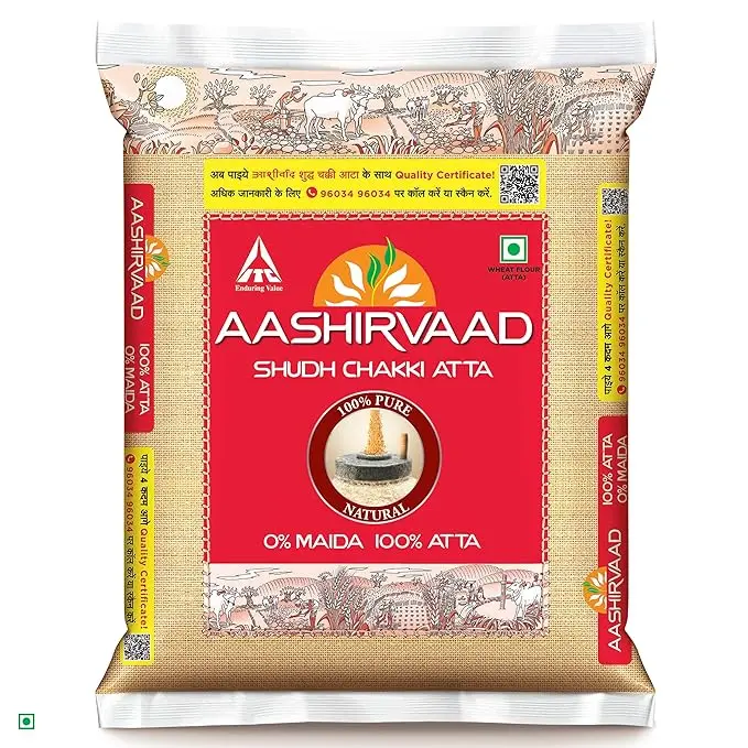 Aashirvaad Superior MP Wheat Atta : 5 kgs
