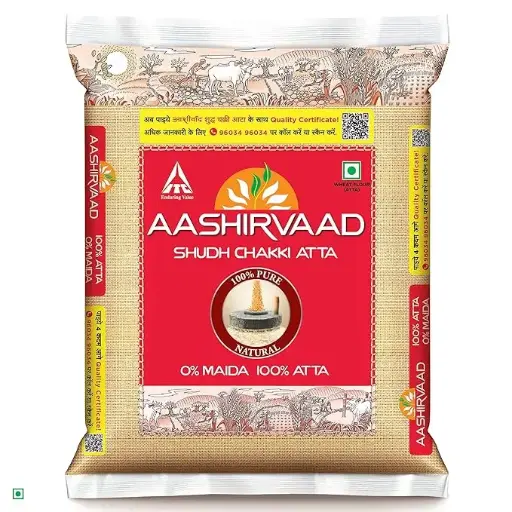 Aashirvaad Superior MP Wheat Atta : 5 kgs