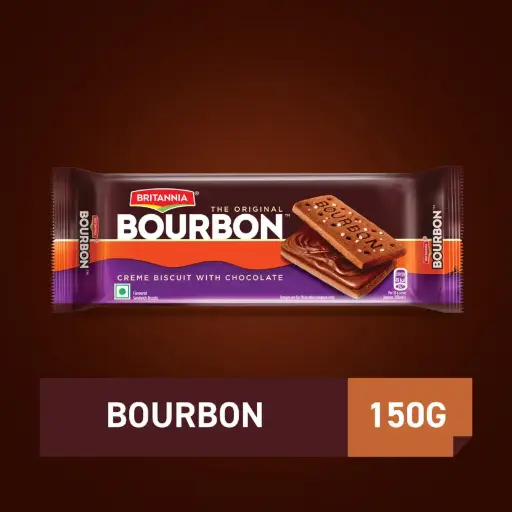 Britannia Bourbon The Original Cream Biscuits 150 g