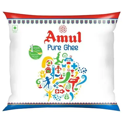 Amul Pure Ghee 500 ml (Pouch)